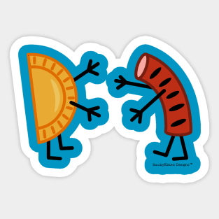 Friendly Polish Foods - Pierogi and Kielbasa Sticker